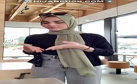 TikTok Arab White Girl Hijabi