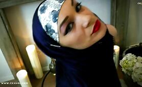 DaliyaArabian in Bodysuit & Hijab @ CKXGirl.com